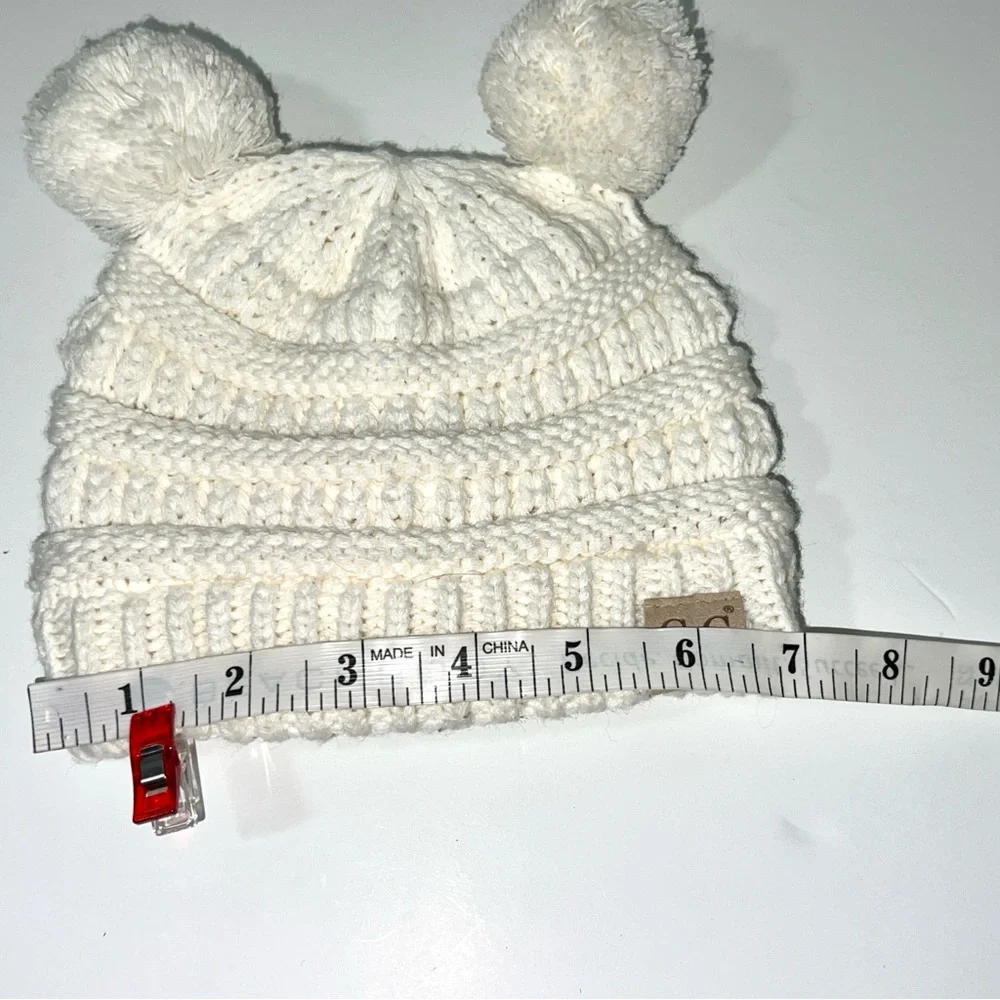 CC KIDS DOUBLE POM KIDS‎ TODDLER AND UP WINTER BEANIES